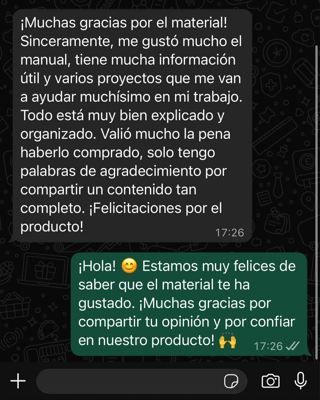 Print de WhatsApp de Lucas F.