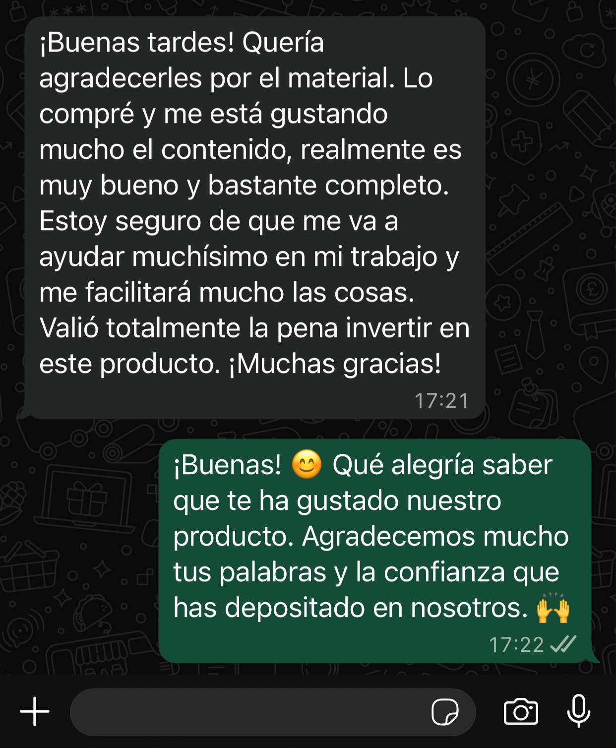 Print de WhatsApp de Léo T.